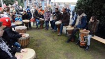 Atelier Djembé lors de la Chasse aux œufs au château de Jehay 2018