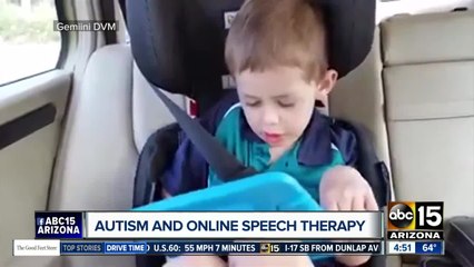 Families heading online to get assistance with autism, speech therapy