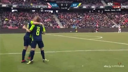 Kamil Wilczek Goal HD -Aalborg	0-2	Brondby 02.04.2018
