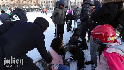 Freezing Girls Reacts to magic -Julien Magic