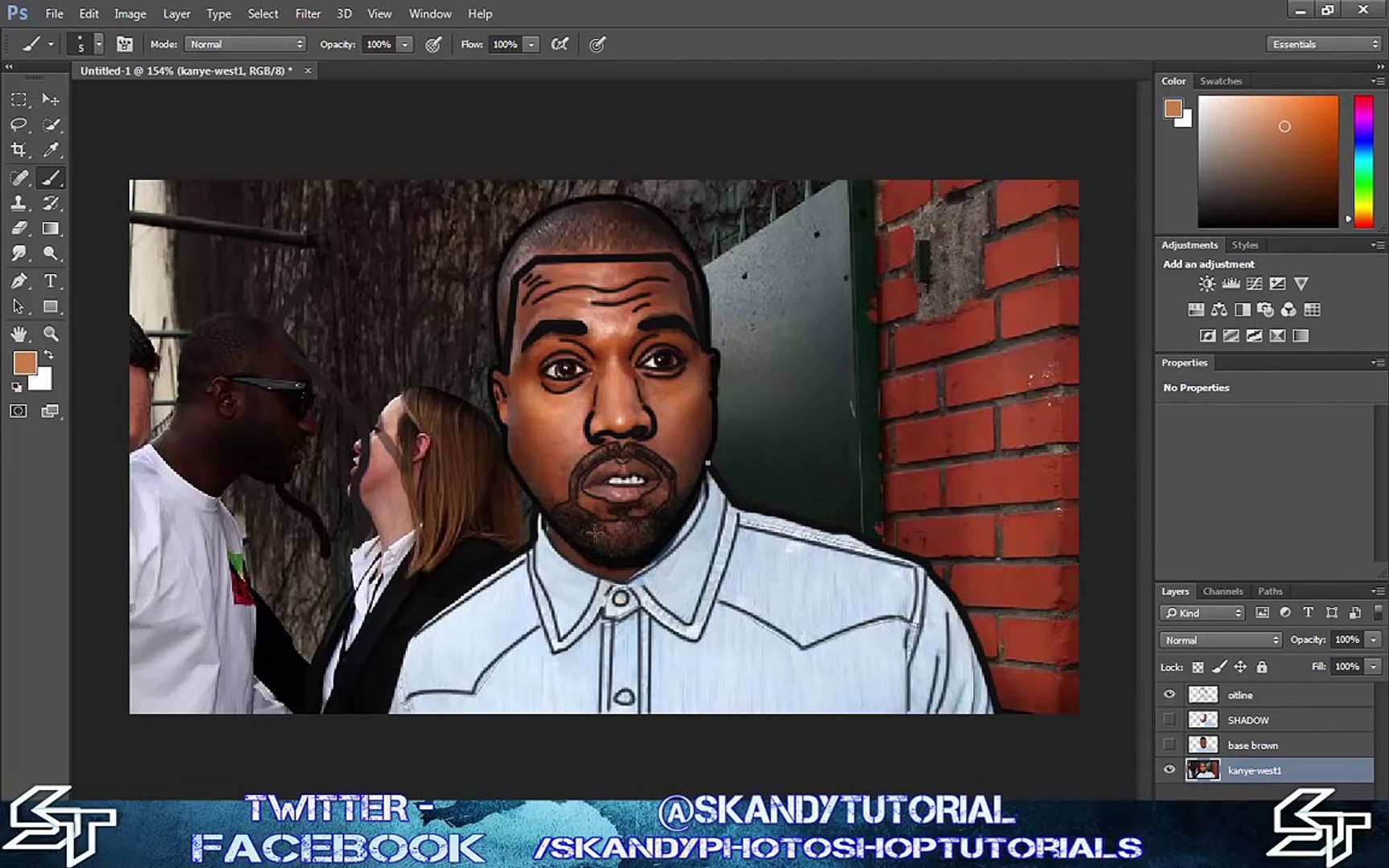 Photoshop Tutorials - Cartoon Effect