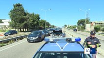 Maxi tamponamento sulla Statale 16 bis altezza Mola di Bari, coinvolte diverse auto. Feriti