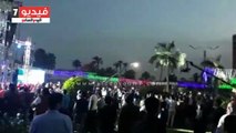 احتفالات واسعة بحلوان بعد فوز الرئيس السيسى فى انتخابات الرئاسة