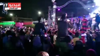 طارق عبد الحليم يحيى حفل أهالى حلوان بفوز الرئيس السيسى فى انتخابات الرئاسة