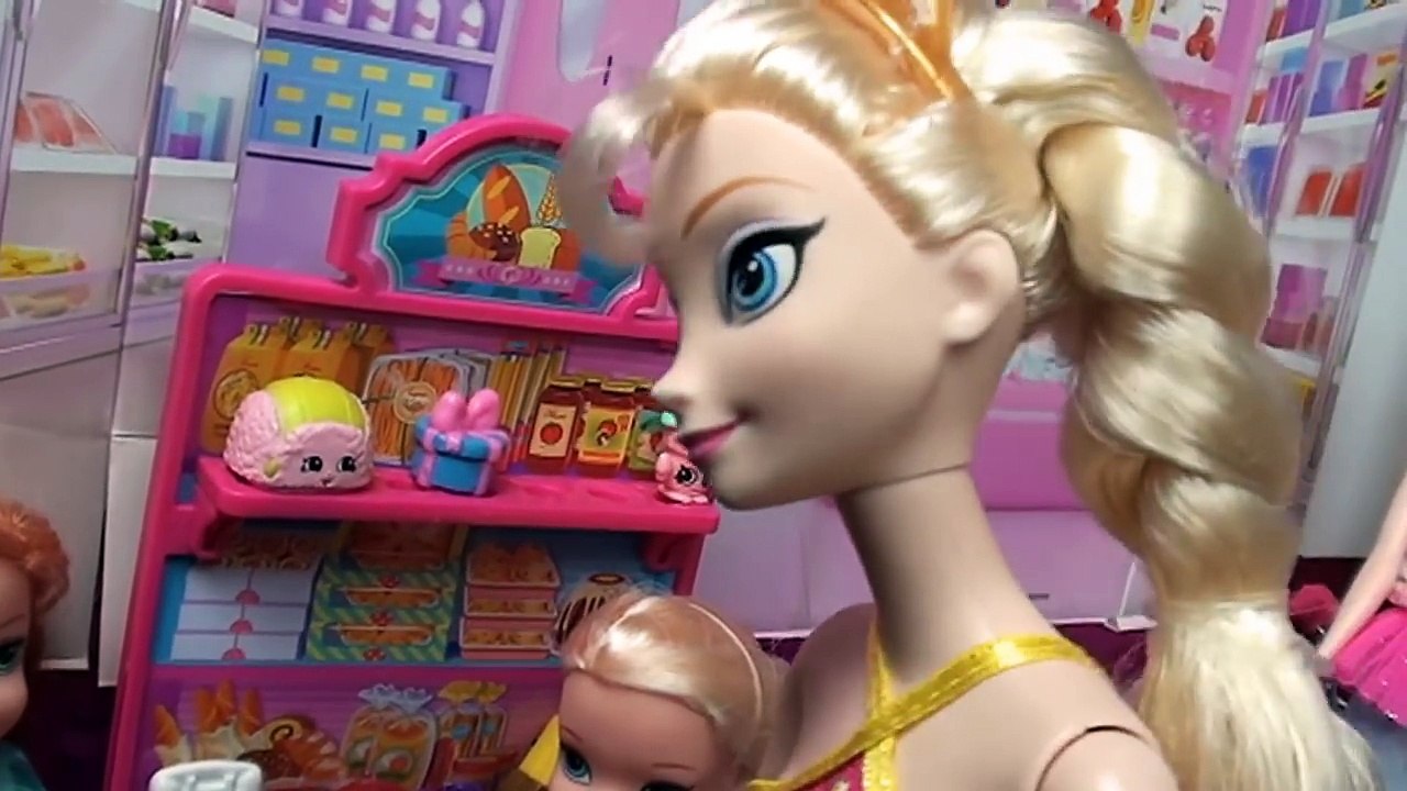 Anna and Elsia Toddlers Ice Cream Mystery #1 Shopping Twin Babies Dolls and Toys Stories