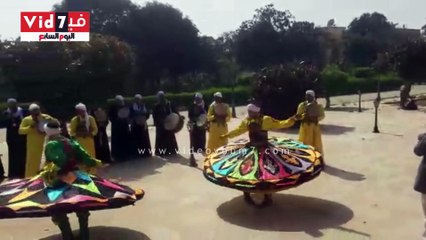 الفنون الشعبية بالقناطر الخيرية تستقبل وزير الرى ومحافظ القليوبية