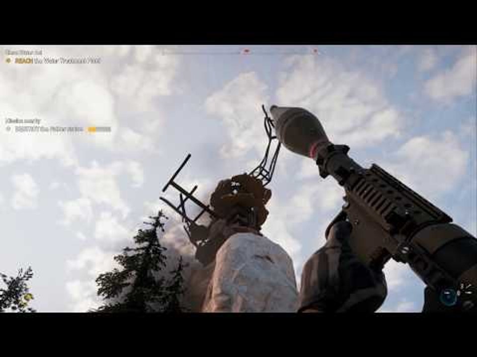 Far Cry 5 Walkthrough Gameplay FALSE PROPHET - GO TO RAPTOR PEAK TRAIL and DESTROY THE FATHER STATUE