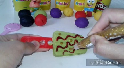 HOW TO MAKE PLAY DOH GLITTER ICE CREAMS VIDEO FOR KIDS FUN.
