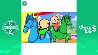 BEST Cartoon Vines of new - Cyanide And Happiness Vine Compilation