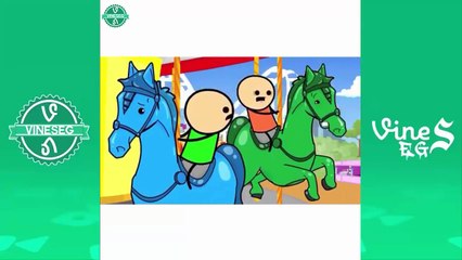 BEST Cartoon Vines of new - Cyanide And Happiness Vine Compilation