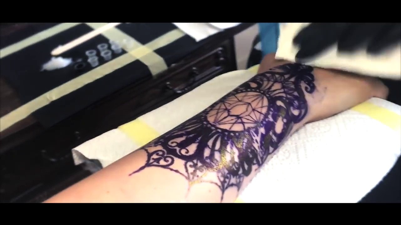 Diamond tattoo process