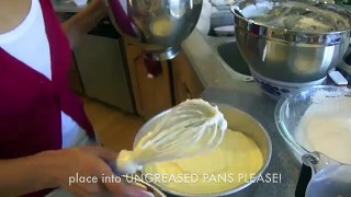 Part 2 of how to make fruit filled sponge cake