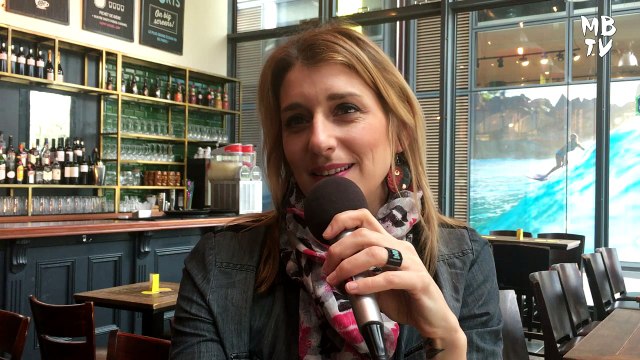 INTERVIEW DE GAELLE BUSWEL POUR ANNONCER SON CONCERT AU CAFE DE LA DANSE LE 31 MAI 2018 MBTV LE