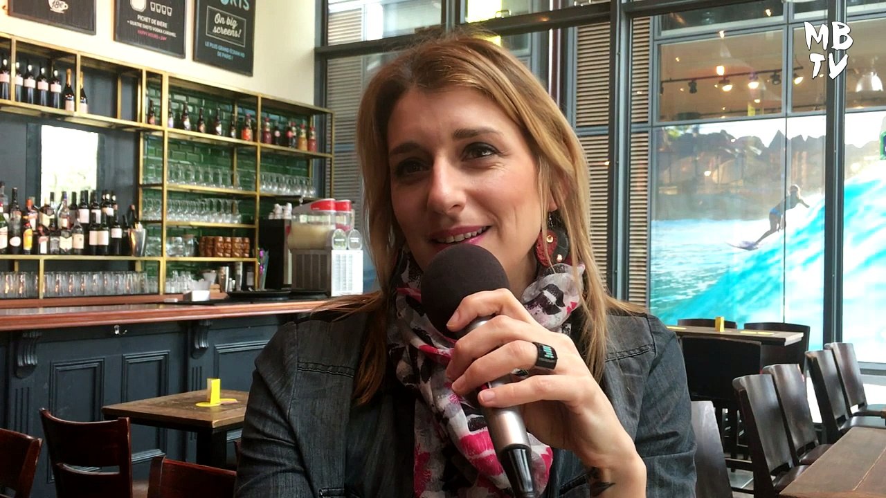 INTERVIEW DE  GAELLE BUSWEL POUR ANNONCER SON  CONCERT AU  CAFE DE LA DANSE LE 31 MAI 2018  MBTV LE