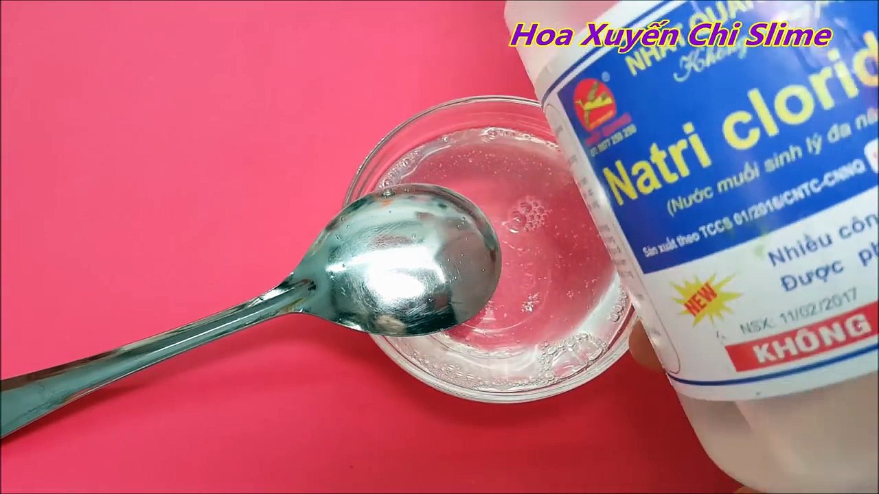 Hướng Dẫn Làm Slime Trong Suốt Với Keo Và Nước Muối Cực Dẻo