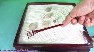 Đồ Chơi Thư Giản Zen Garden Khu Vườn Thiền Của Hep Peppa Heo Sữa Đồ Chơi Cát