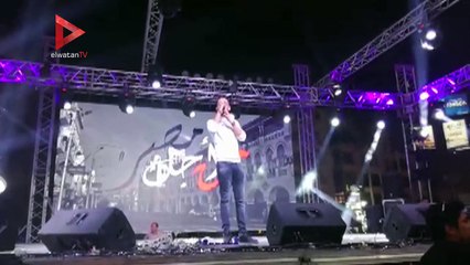 بأغنية "يا بلادي".. رامي جمال يشارك في حفل فوز السيسي بمصر الجديدة