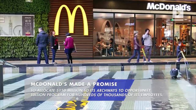 McDonald’s to Expand Tuition Benefits for Employees