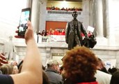 Thousands Converge on Kentucky Capitol for Teacher Protest