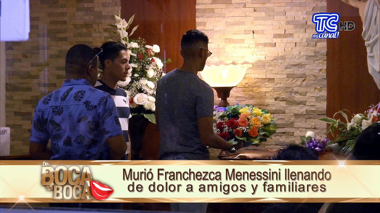 Murió Franchezca Menessini llenando de dolor a amigos y familiares