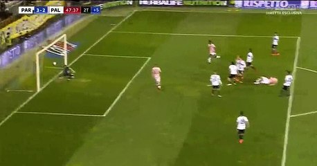 Slobodan Rajkovic Goal HD -  Parma	3-2	Palermo 02.04.2018