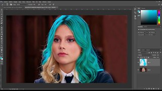 Soy Luna 2 - Como cambiar el color del cabello Ambar - Adobe Photoshop