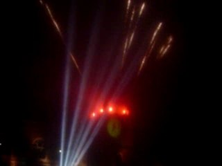 descente du pere noel a comines du beffroid