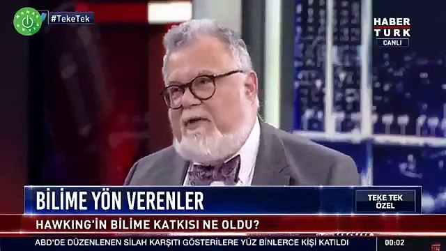 Celal Şengör'ün interstellar'a zırve demesi