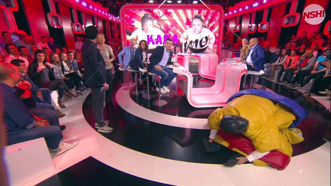 Il y a quatre ans dans TPMP... Déguisés en sumos, Jean-Michel Maire et Isabelle Morini-Bosc faisait une démo de positions sexuelles (vidéo)