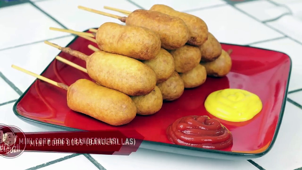 Mini Corn Dogs (Banderillas) - El Guzii