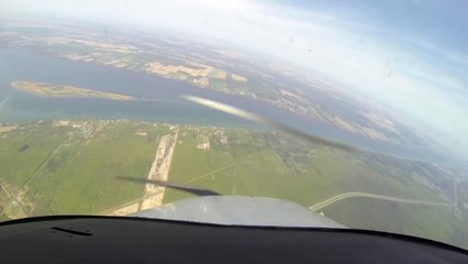 Cessna 152 C-FOJL Spins & Recovery at Mascouche, Quebec