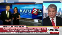 Ex-Sinclair reporter blasts company's 'cookie cutter' Trump promos — and describes similar practices during the Bush years
