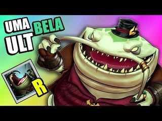 LEE SIN SEGUE UM INIMIGO PEGO PELO TAHM KENCH QUE ESTÁ ULTANDO? - (MYTHBUSTERS DO LOL)