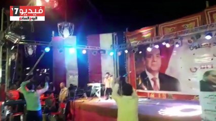 .. أهالى الوادى الجديد يحتفلون بفوز الرئيس السيسى بفترة رئاسة ثانية