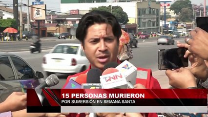 15 personas murieron por sumersión en semana santa