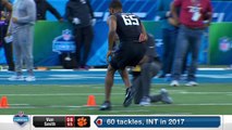 Clemson DB Van Smith's full 2018 NFL Scouting Combine workout