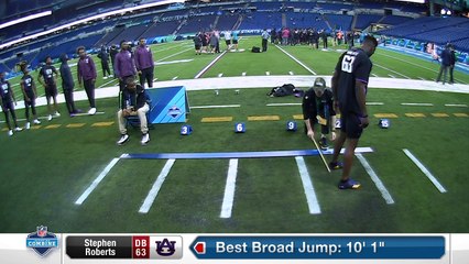 Auburn DB Stephen Roberts' full 2018 NFL Scouting Combine workout