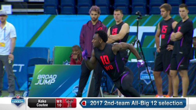 Texas Tech wide receiver Keke Coutee's full 2018 NFL Scouting Combine workout