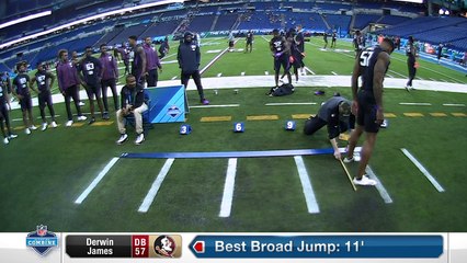 Florida State DB Derwin James' full 2018 NFL Scouting Combine workout