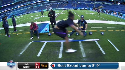 ASU DL JoJo Wicker's full 2018 NFL Scouting Combine workout