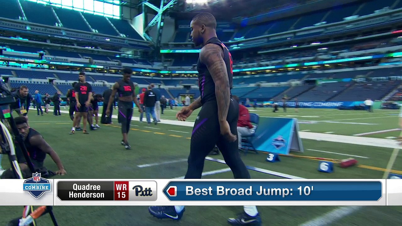 Pittsburgh wide receiver Quadree Henderson's full 2018 NFL Scouting Combine workout