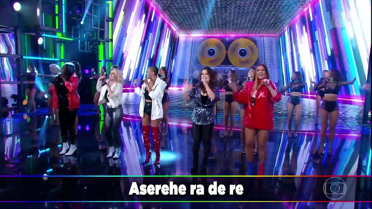 Rouge no Domingão no Faustão - Completo