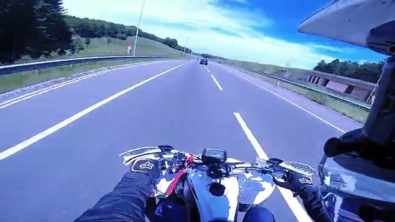 Tunnel Run - Yamaha Yfz450R GoPro Road Legal Quad Raptor 700 London England United Kingdom Synergy