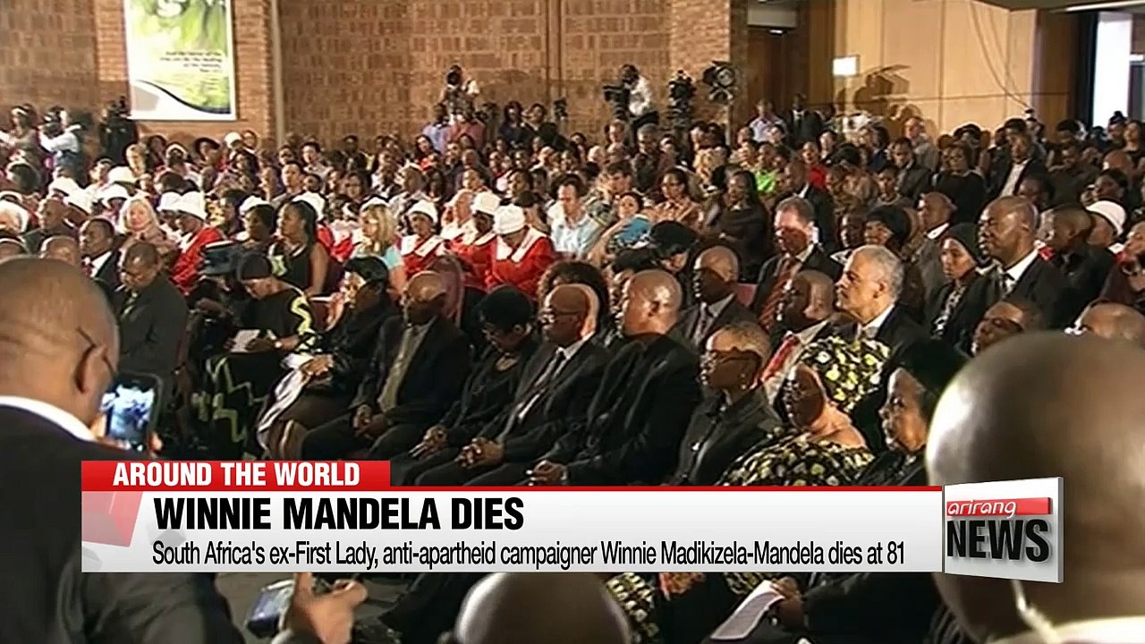 South Africa's ex-First Lady, anti-apartheid campaigner Winnie Madikizela-Mandela dies at 81