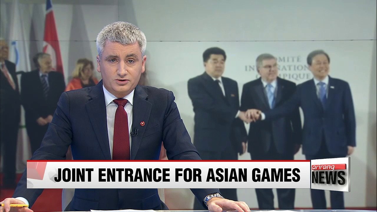 Two Koreas agree on marching in together for Asian Games in Indonesia in August