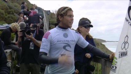 Adrénaline - Surf : Rip Curl Pro Bells Beach, Men's Championship Tour - Round 4 heat 3