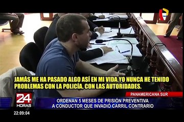 Pucusana: dictan 5 meses de prisión preventiva a conductor que causó accidente