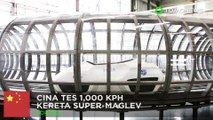 Kereta super maglev pertama di dunia bisa mencapai kecepatan 1,000 kph, dites di Cina - TomoNews