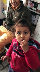 PUNJABI FUNNY BABY || MAMMY JI MAI TEEKA NI LOWUA