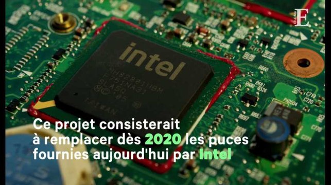 Apple envisage ses propres puces, Intel dégringole en Bourse